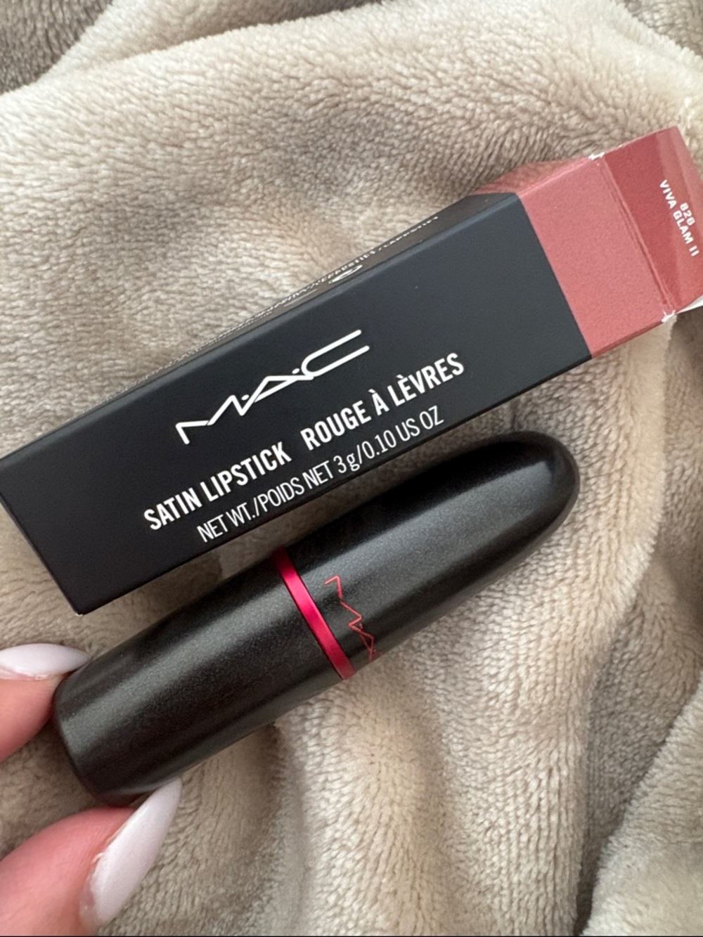 NEW MAC Satin Lipstick Viva Glam II Mauve-Nude -price for each. - Picture 5 of 7